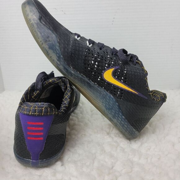 Nike Kobe XI  “Carpe Diem” Men's Sneaker Size 8 Black Purple Gold  836183 015 - Picture 6 of 12